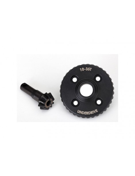 Traxxas Ring gear, differential/ pinion gear (machined)