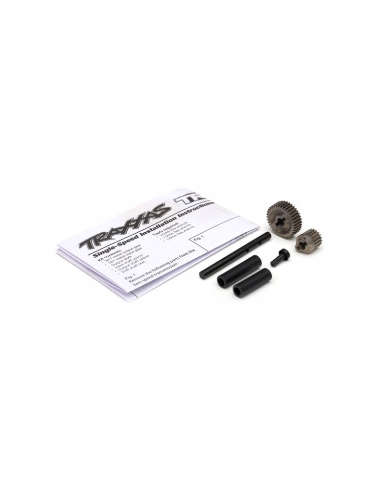 Traxxas Transmission gears, single speed, metal