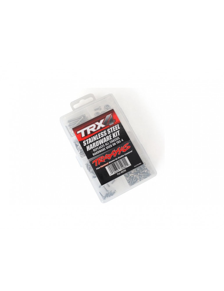 Traxxas Hardware kit, stainless steel, TRX-4