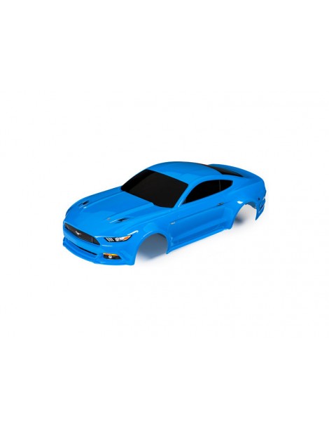 Traxxas Body, Ford Mustang, Grabber Blue (painted, decals applied)