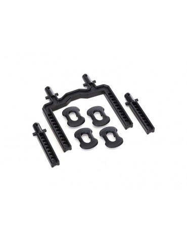 Traxxas Body mounts, front & rear (fits 8311 body) (2)