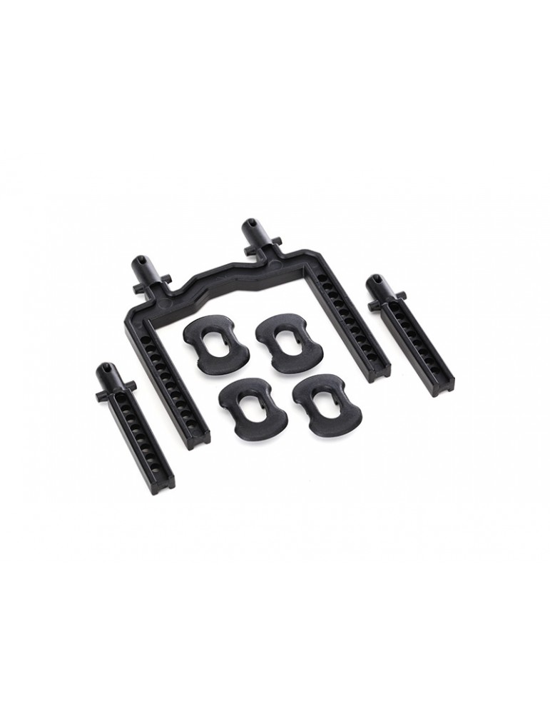 Traxxas Body mounts, front & rear (fits 8311 body) (2)