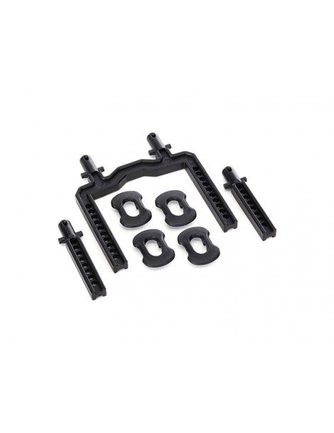 Traxxas Body mounts, front & rear (fits 8311 body) (2)