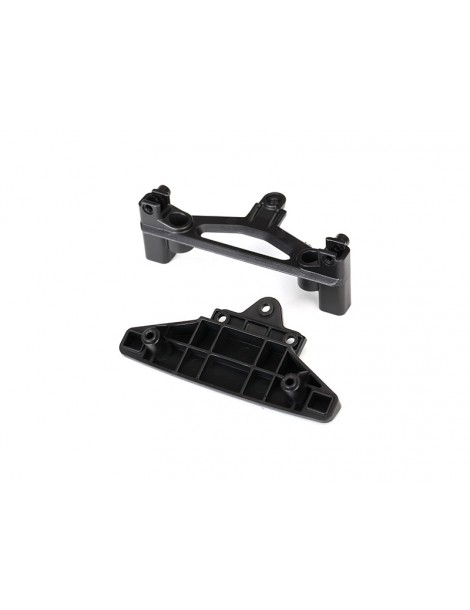 Traxxas Bumper, front (1 each, upper & lower)