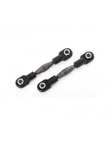 Traxxas Toe links, steel, 34mm (2)