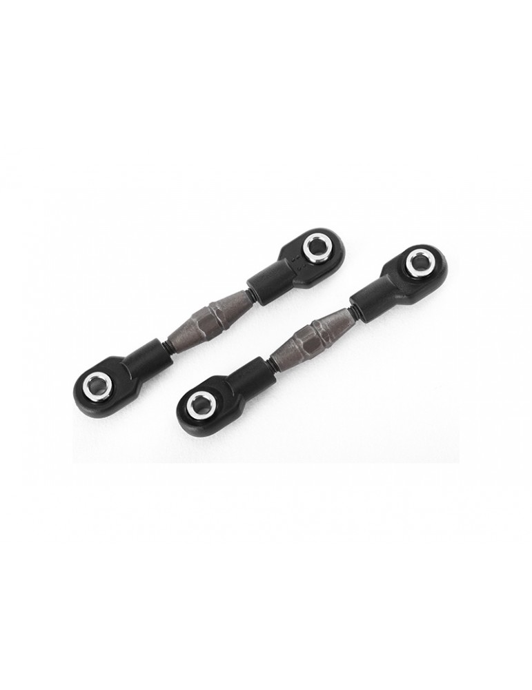 Traxxas Toe links, steel, 34mm (2)