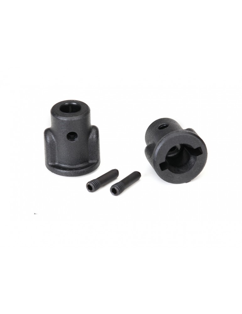 Traxxas Drive cups, inner (2)/ screw pins (2)