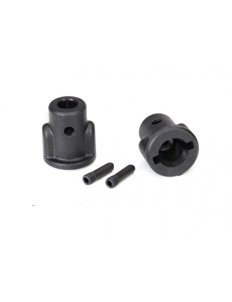 Traxxas Drive cups, inner (2)/ screw pins (2)
