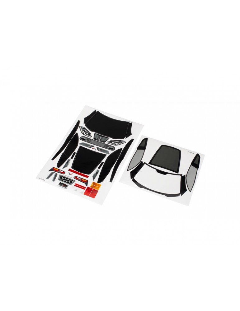 Traxxas Decal sheets, Chevrolet Corvette Z06