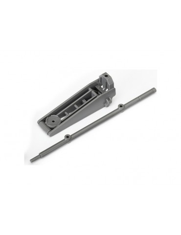 Traxxas Floor jack & handle, grey