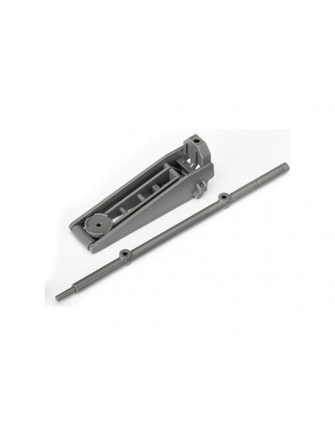 Traxxas Floor jack & handle, grey
