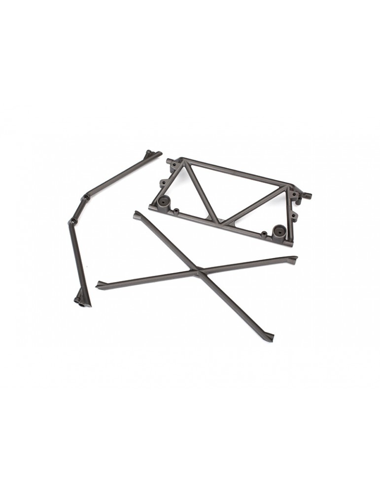Traxxas Tube chassis, center support/ cage top/ rear cage support