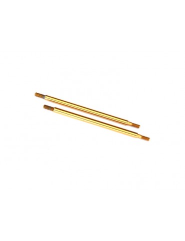 Traxxas Shock shaft, 74mm (GTR) (rear) (TiN-coated) (2)