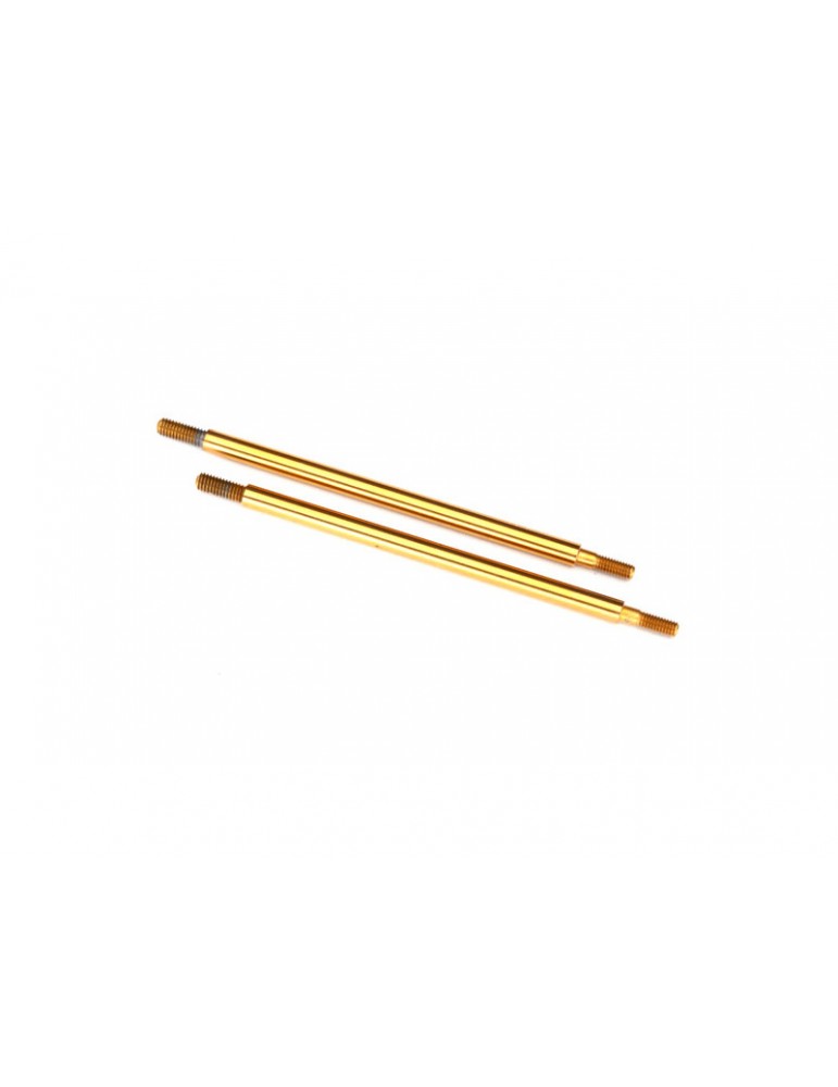 Traxxas Shock shaft, 74mm (GTR) (rear) (TiN-coated) (2)