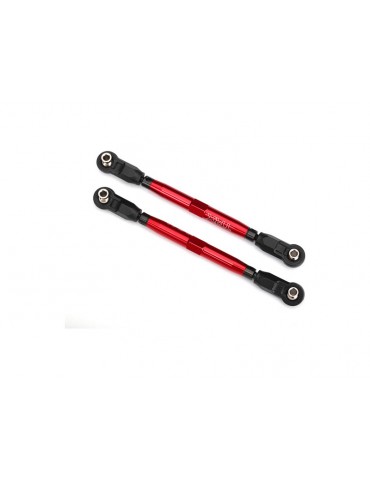 Toe links, front, Unlimited Desert Racer (red-anodized) (2)