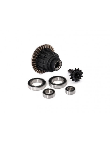Traxxas Differential, front, complete (fits Desert Racer)