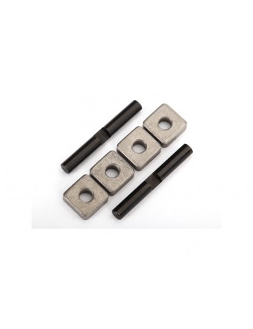 Traxxas Spider gear shaft (2)/ spider bushing (4)