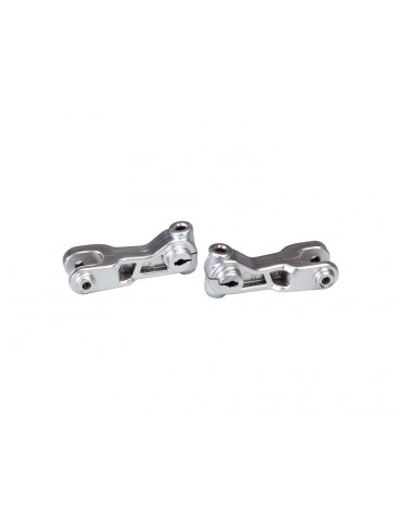 Traxxas Sway bar arms, front (satin-plated)