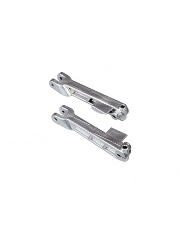 Traxxas Sway bar arms, rear (satin-plated)