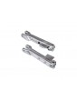 Traxxas Sway bar arms, rear (satin-plated)