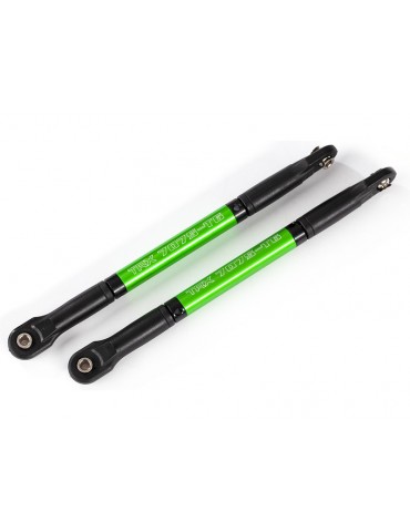 Traxxas Push rods, aluminum (green-anodized), heavy duty (2)