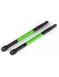 Traxxas Push rods, aluminum (green-anodized), heavy duty (2)