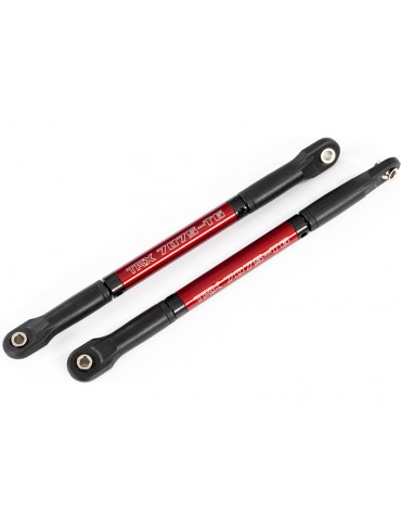 Traxxas Push rods, aluminum (red-anodized), heavy duty (2)