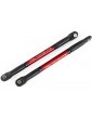 Traxxas Push rods, aluminum (red-anodized), heavy duty (2)