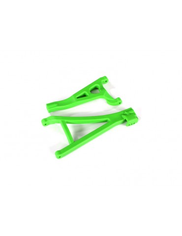 Traxxas Suspension arms, green, front (right)