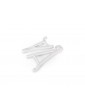 Traxxas Suspension arms, white, front (left)