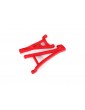 Traxxas Suspension arms, red, front (left)