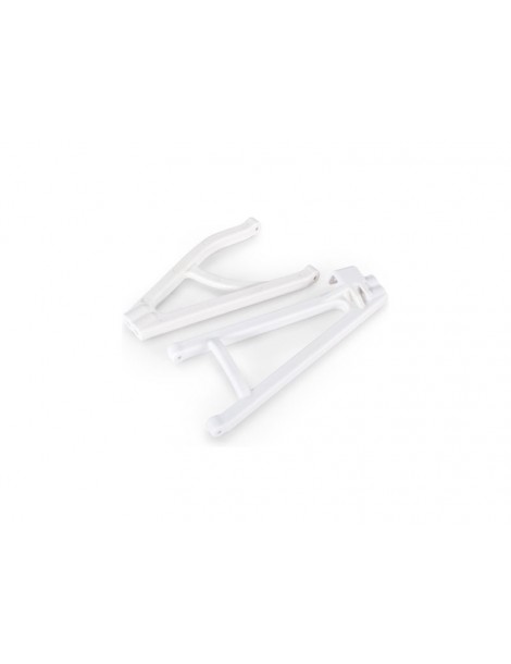 Traxxas Suspension arms, white, rear (right)