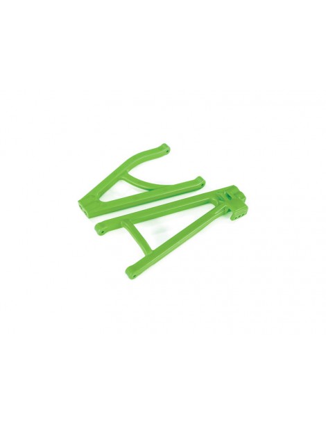 Traxxas Suspension arms, green, rear (left)