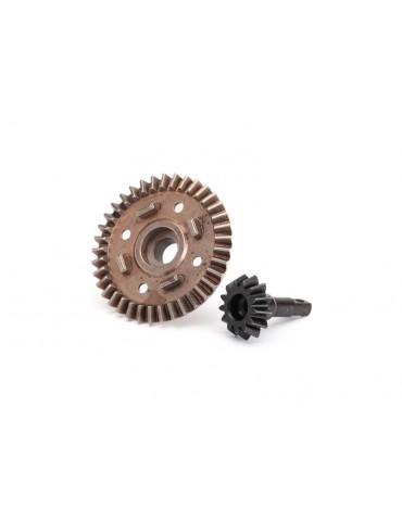 Traxxas Ring gear, differential/ pinion gear