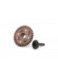 Traxxas Ring gear, differential/ pinion gear