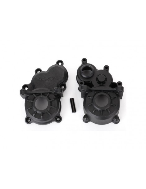 Traxxas Gearbox halves (front & rear)/ idler gear shaft
