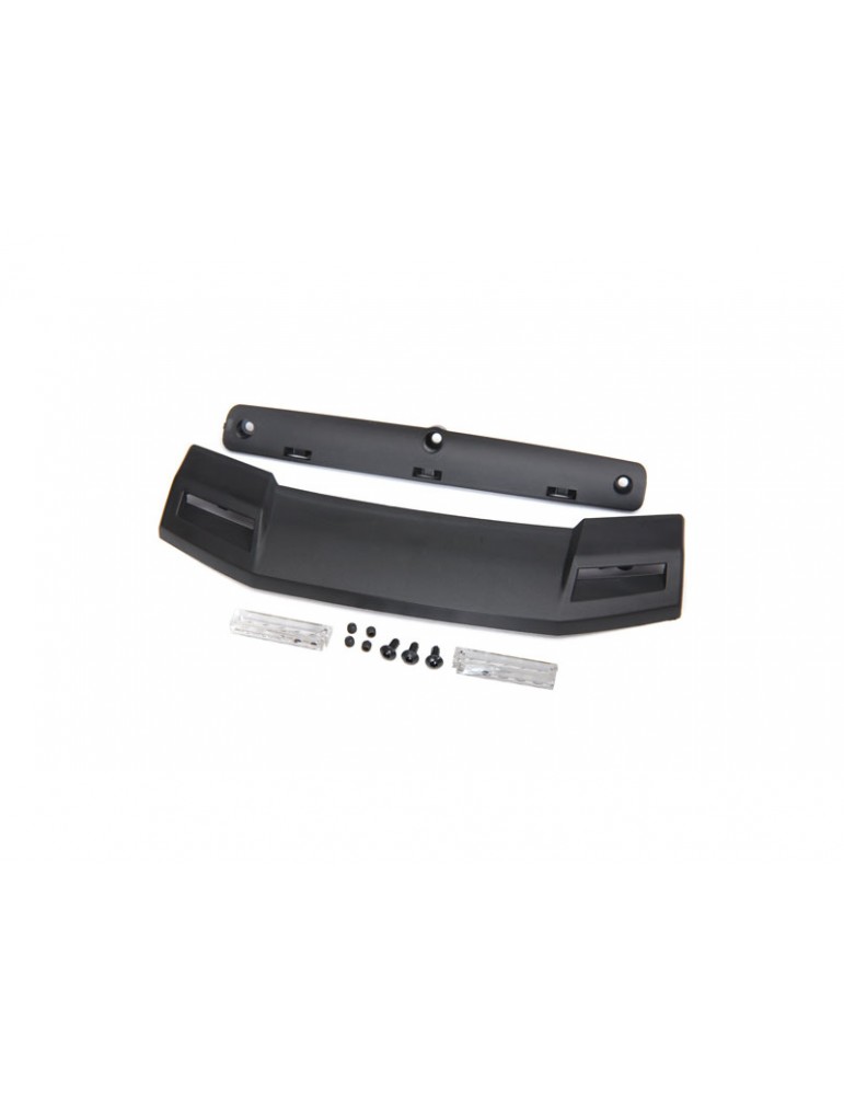 Traxxas Roof visor/ visor retainer/ visor lens (2)