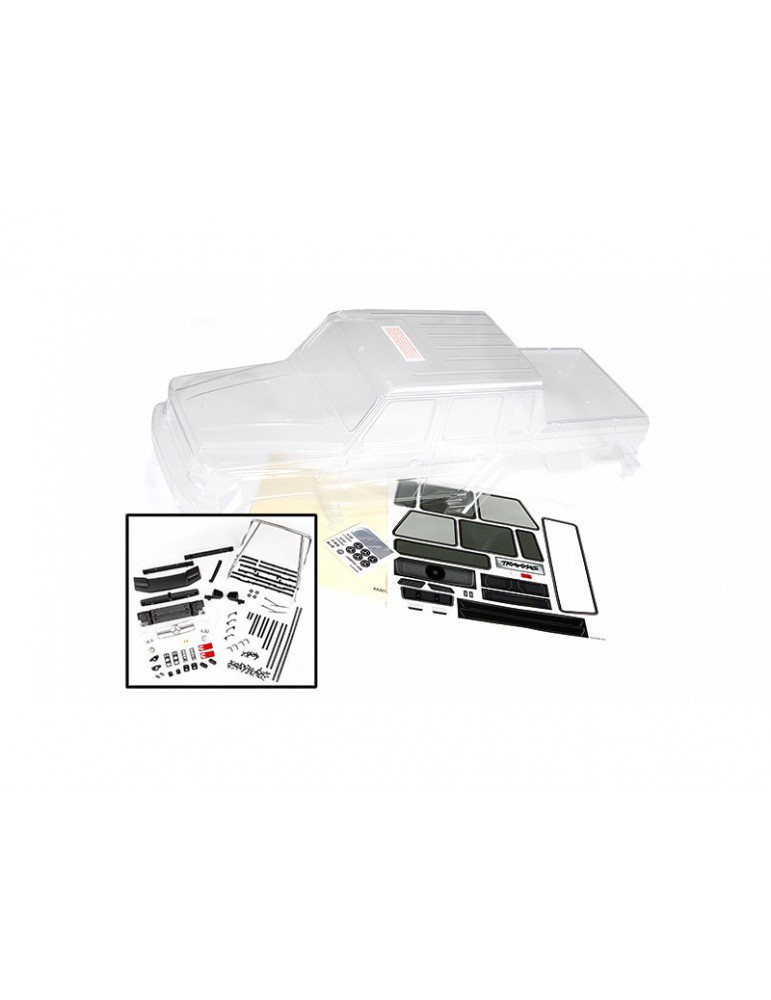 Traxxas Body, Mercedes-Benz G 63 (clear, requires painting)