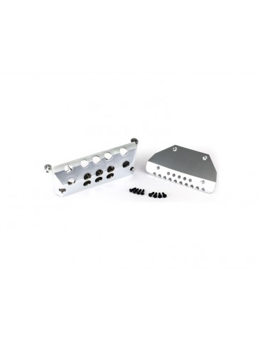 Traxxas Skid plates, Mercedes-Benz G 63, front & rear