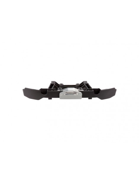 Traxxas Bumper, front/ aluminum fairlead (winch) (fits TRX-4 Mercedes-Benz G 500 and G 63)