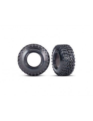 Traxxas Tires 2.2", Canyon RT/ foam inserts (2) (wide)
