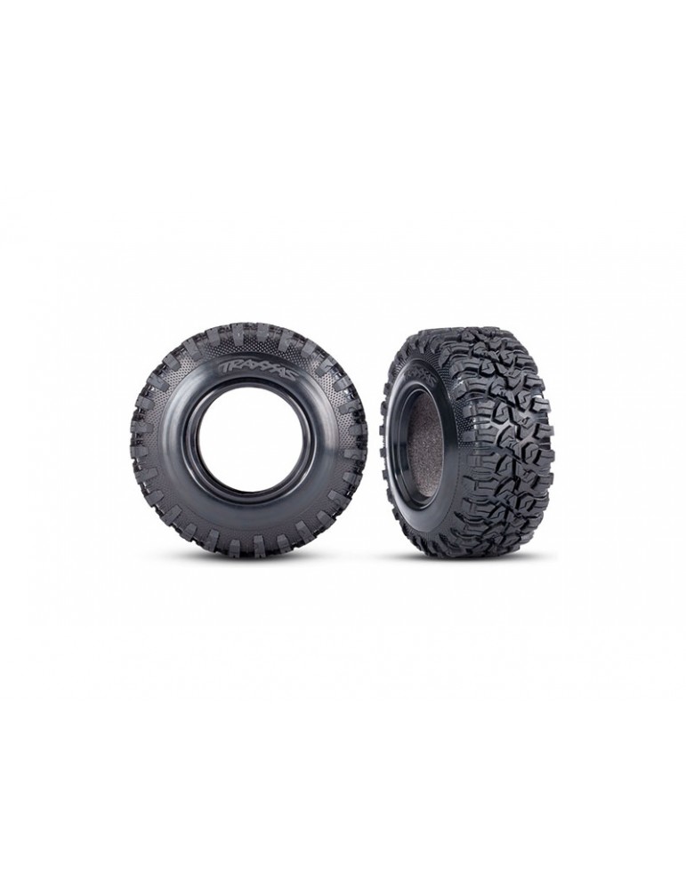Traxxas Tires 2.2", Canyon RT/ foam inserts (2) (wide)