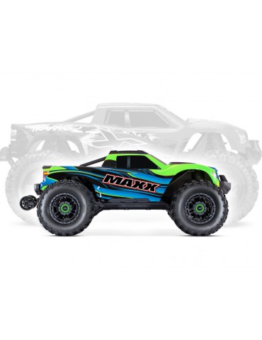 RC modelis Traxxas Maxx 1:8 4WD TQi RTR Žalias - CyborgShop