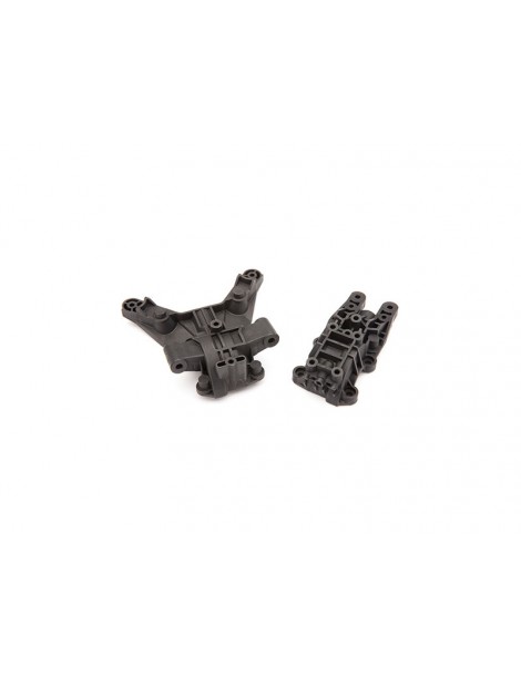Traxxas Bulkhead, front (upper and lower)