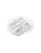 Traxxas Suspension arm, lower, white (2)