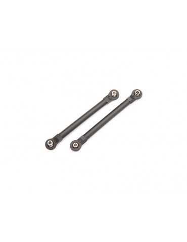 Traxxas Toe links, molded composite (89mm center to center) (black) (2)