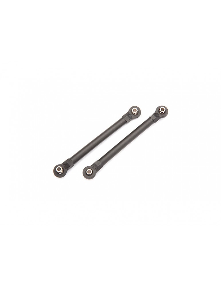Traxxas Toe links, molded composite (89mm center to center) (black) (2)