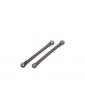 Traxxas Toe links, molded composite (89mm center to center) (black) (2)