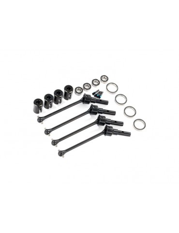Traxxas Driveshafts, steel constant-velocity (assembled) (4)