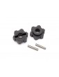 Traxxas Wheel hubs, hex (2)